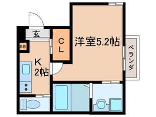 クリビアの物件間取画像